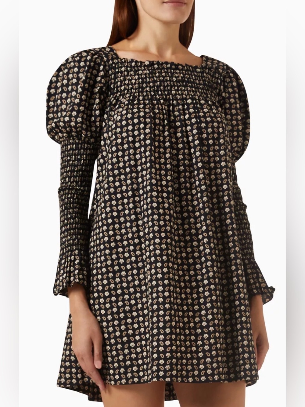 Doen Floral Smocked Dress
